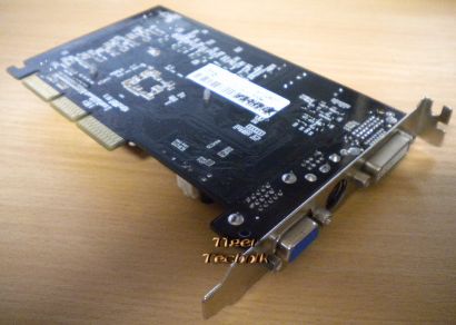 ms GF FX5200/4D128DT NVIDIA GeForce FX 5200 DDR AGP x8 DVI VGA S-VID* g193
