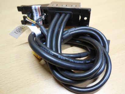 Fujitsu Esprimo UQ001511A09R-R Power Schalter HDD LED USB2.0 Audio Front IO*pz44