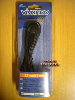Vivanco Klinkenverbindung 3.5mm Stecker - 3,5mm Stecker 1,5m Länge *so249