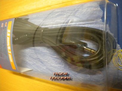 Vivanco Klinkenverbindung 3.5mm Stecker - 3,5mm Stecker 1,5m Länge *so249