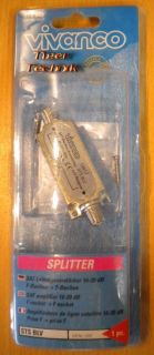 Vivanco STS BLV SAT Leitungsverstärker 16-20db F-Buchse - F-Buchse* so260