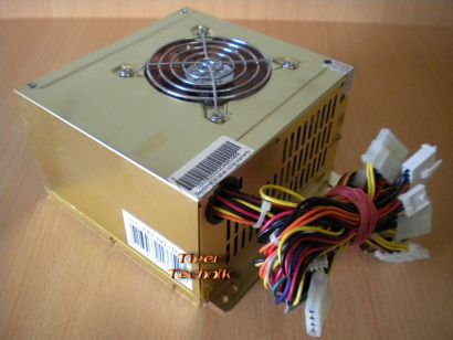 Q-TEC ST-400P4-DTCF PSU 400W Dual Fan Low Noise PC Netzteil* nt279