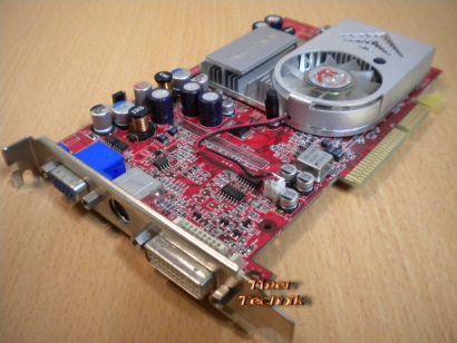 PowerColor R96T-C3 ATI Radeon 9600 XT 128MB AGP CRT, S- Video Out, DVI* g216