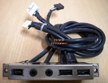 HP 390373-006 Workstation Z400 Front Panel USB und Audio I/O Ports* pz81