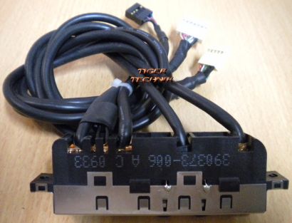 HP 390373-006 Workstation Z400 Front Panel USB und Audio I/O Ports* pz81 HP 390373-006 Workstation Z400 Front Panel USB und Audio I/O Ports* pz81