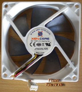 Xen.Core JT9225L12S Carboon Gehäuselüfter Kühler Lüfter PC Computer Weiss* GL84