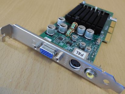 Asus V9520 Magic/T/P/128M/A GeForce FX5200 128MB RETRO AGP VGA TV Composite*g140