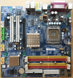 Gigabyte GA-8I915PMD Rev 1.0 Mainboard +Blende Sockel 775 PCIe DDR2 LAN* m423