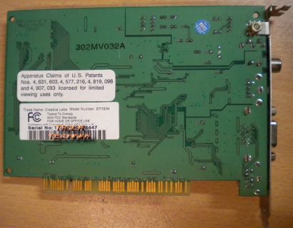 CREATIVE LABS ENCORE DXR3 PCI DVD Decoder Karte* g230