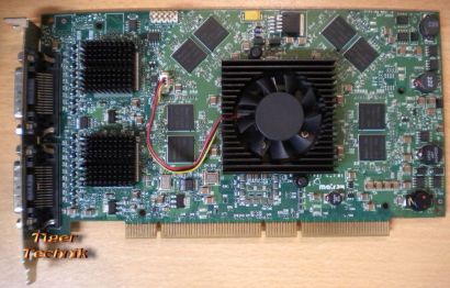 Matrox QID Pro 256MB 64-bit PCI PCI-X 2D 3D Grafikkarte bis zu 4 Monitore* g232