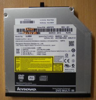 Lenovo Panasonic Precision UJ8B0 Super Multi DVD III RW Laptop Brenner* L702