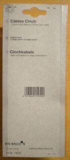 BigBalloon Audio Cinch Kabel 5m 2x Cinch Stecker - 2x Cinch Stecker *so374