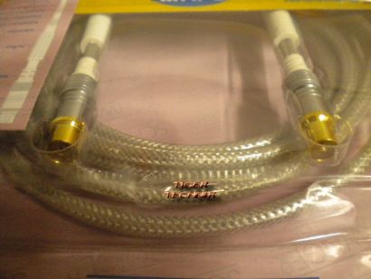 Schwaiger HQ Empfängeranschlusskabel 110db FullHD Kabel 3m Koax St.-Ku.*so379