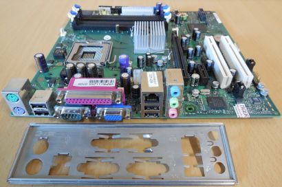 Fujitsu Siemens D1931-A21 GS 3 Mainboard +Blende Sockel 775 Intel 915G VGA*m07