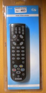 CS ZSV 680 Universal Fernbedienung Schwaiger 8 in 1 schwarz stylish *so403