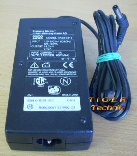 SIEMENS Nixdorf SA65-3115 AC DC Adapter 19V 3.42A Netzteil* nt534