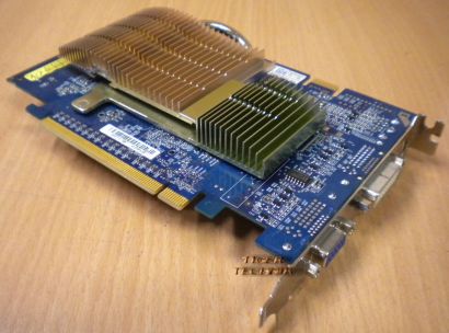 Gigabyte GV-NX66T128D GeForce 6600GT PCI-E Grafikkarte128MB VGA DVI TV-Out*g72