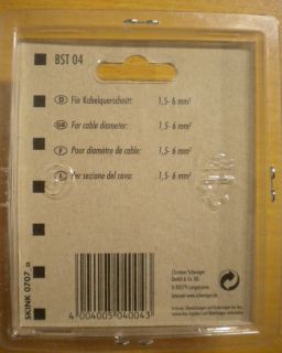 2x Schwaiger BST04 Bananenstecker vergoldet Kabelquerschnitt 1,5mm - 6mm *so431