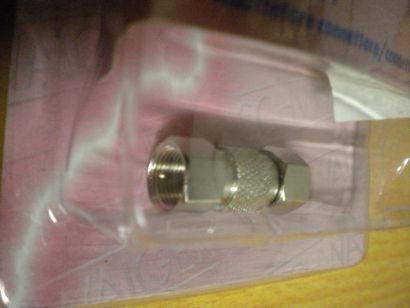 Schwaiger FLS 342 F-Doppelstecker hochwertige Ausführung aus Metall * so457