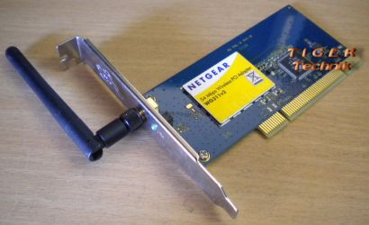 Netgear WG311 v3 802.11b g WLAN PCI Adapter Karte* wk04