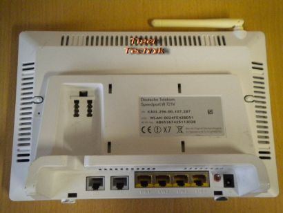 Deutsche Telekom Speedport W 721V Router WLAN ADSL2+ VDSL VOIP 3xTAE * nw323