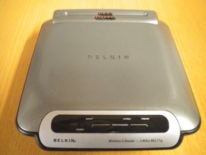 Belkin F5D7230-4 Wireless G Router 54 Mbit 4x LAN-ports SPI Firewall * nw330