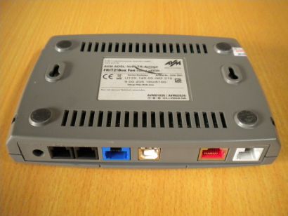Fritz!Box FON Router Rot ADSL ADSL2+ 1xLAN 1xUSB1.1 VOIP Firewall uvm.* nw338