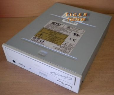 BTC CDWRITER IDE BCE 5224 CD-Brenner ATAPI beige* L170