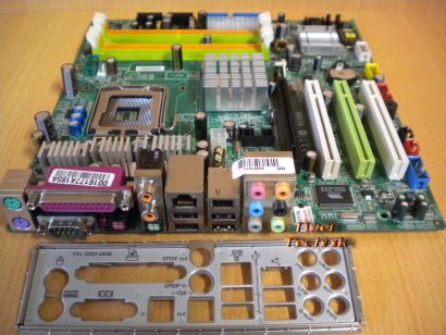 MSI MS-7091 Ver 2 Medion 8383XL Mainboard +Blende Sockel 775 PCIe DDR2* m445