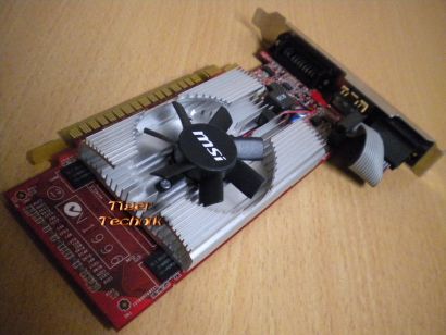 MSI N520GT-MD1GD3 LP MS-V263 PCI-e x16 1GB 64Bit DDR3 VGA DVI HDMI* g266