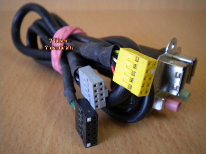 FSC Fujitsu Siemens T26139 Y3894 V212 Front USB2.0 Firewire Audio Mikrofon*pz119