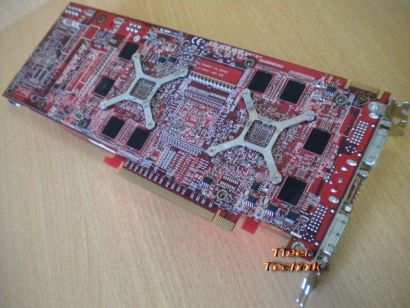 ATI Radeon HD 3870 X2 R680 Dual GPU 512 MB 256 Bit DDR3 Dual DVI VIVO* g277