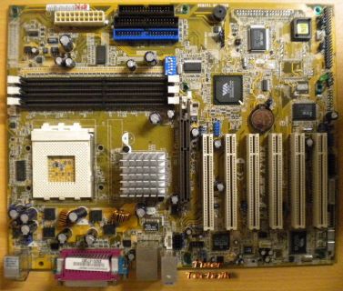 Asus A7V8X rev. 1.02 Actebis-OEM Mainboard + Blende Sockel A 462 FSB333 DDR*m483
