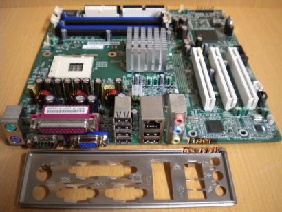 HP Compaq DX 2000 MT Mainboard + Blende SP 351067-001 AS 350286-004 865GV* m495