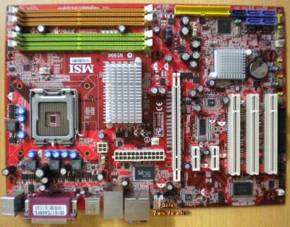 MSI P965 Neo-F MS-7235 Ver:1.1 Mainboard Sockel 775 + Blende PCIe x16 SATA* m499 MSI P965 Neo-F MS-7235 Ver:1.1 Mainboard Sockel 775 + Blende PCIe x16 SATA* m499