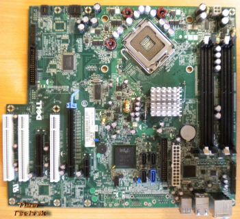 Dell XPS 400,Dimension 9150 Mainboard 0FJ030 Rev A00 Sockel 775 PCIe SATA* m500