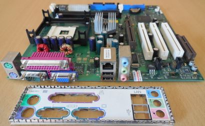 FSC D1520-A13 GS 1 Mainboard + Blende FSB533 DDR333 5.1 Sound AGP 4X* m512