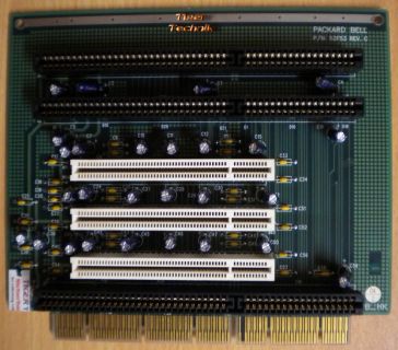 Intel Packard Bell PB 642595-001 Mainboard + 52F53 RiserCard Sockel 7 3xISA*m515
