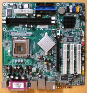 HP Asterope2 5188-4383 RC410-M Rev:1.03 Mainboard + Blende Sockel 775 PCIe* m533