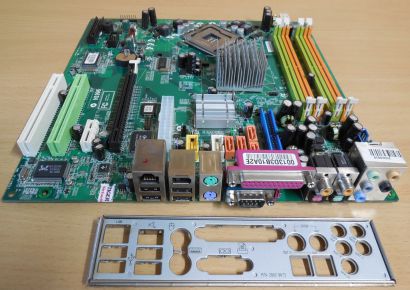 MSI MS-7204 Ver1.A Medion MD8800 BTX Mainboard +Blende Sockel 775 DDR2 PCIe*m536
