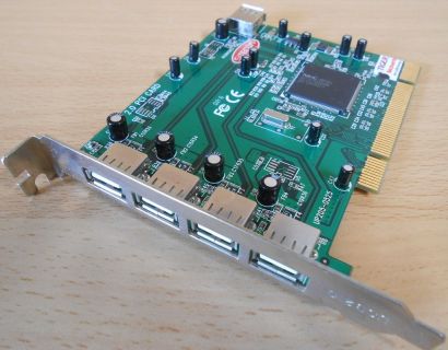 5-Port Hi-Speed USB2.0 PCI Karte Adapter Card Verschiedene Hersteller Marke*sk36