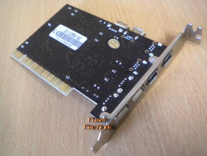 6-Port PCI Adapter Card SD-COMBO-02 3x USB 2.0 3x FireWire IEEE 1394a* sk18 6-Port PCI Adapter Card SD-COMBO-02 3x USB 2.0 3x FireWire IEEE 1394a* sk18