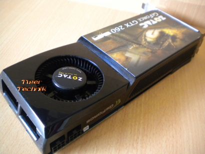 ZOTAC GeForce GTX 260 AMP2 Edition 896MB 448Bit GDDR3 PCI-E HDTV, DVI Dual*g306