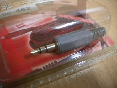 Teccus by Vivanco Audio Klinkenstecker 3,5mm stereo Klinke Stecker* so482