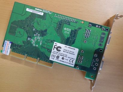 Matrox Millenium G450 G45+MDHA32DB Retro AGP 32MB Dual Head VGA Grafikkarte*g307
