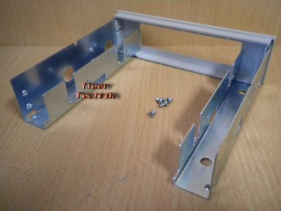 Einbau - Schienen - Winkel dazu Blende beige für 3.5 Zoll zu 5.25 Zoll* PZ135