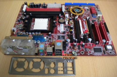ABIT FATAL1TY AN8 SLI Mainboard +Blende Sockel 939 Dual PCIe SATA GBLAN* m637