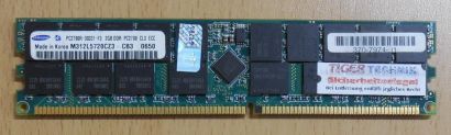 Samsung M312L5720CZ3-CB3 PC-2700R 2GB DDR1 333MHz CL3 Server ECC Reg RAM* r52