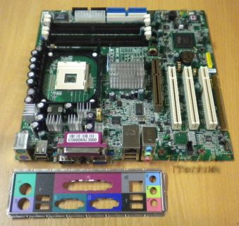 MSI Acer MS-6772 Ver: 1 Mainboard mit Blende * Sockel 478 USB2.0 LAN * m28