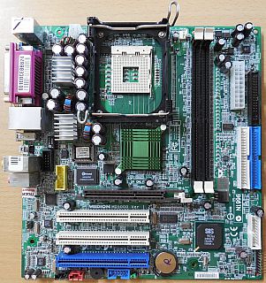 Medion MD5000 Ver1.2 MSI MS-6701 Mainboard +Blende FSB533 AGP8x 5.1 Audio* m434